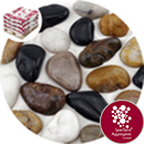 Chinese Pebbles - Polished Mixed Colour